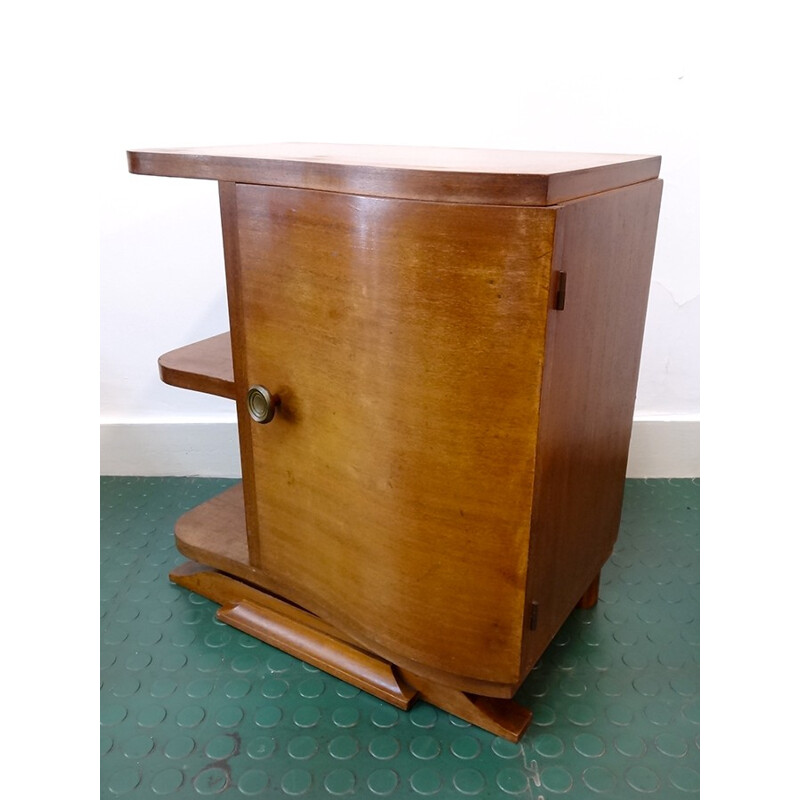 Small vintage bedside table - 1930s