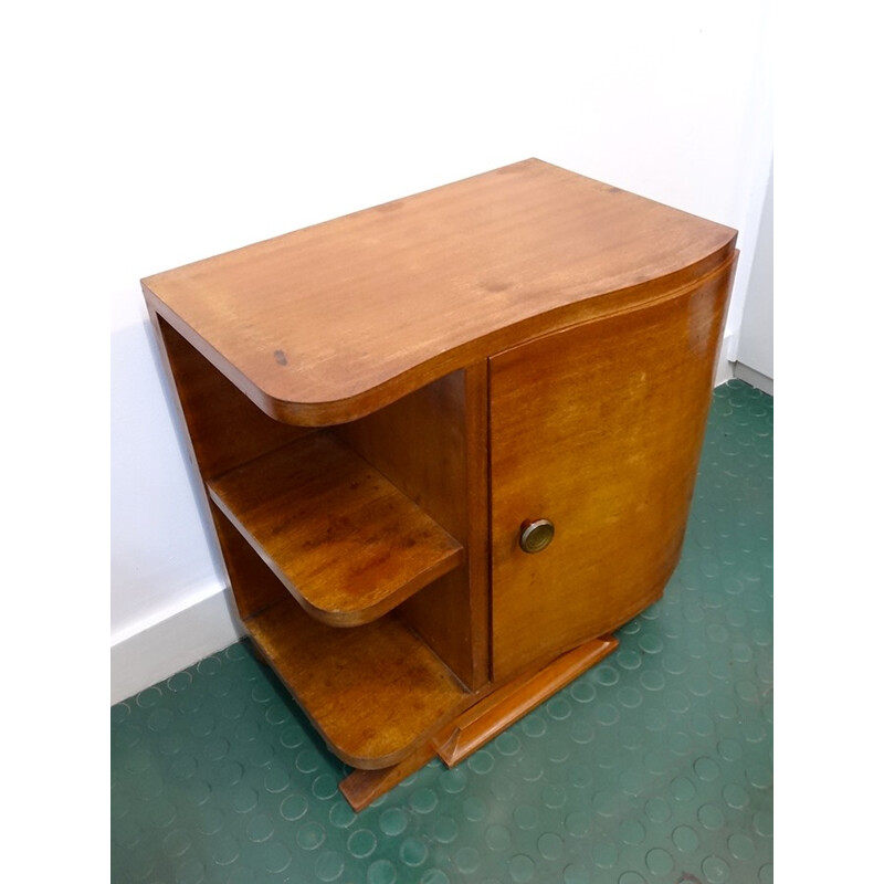 Small vintage bedside table - 1930s