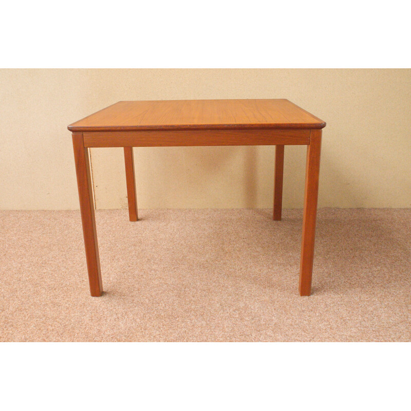 Square Teak Vintage Coffeetable By Skaraborgs Möbelindustri - 1960s