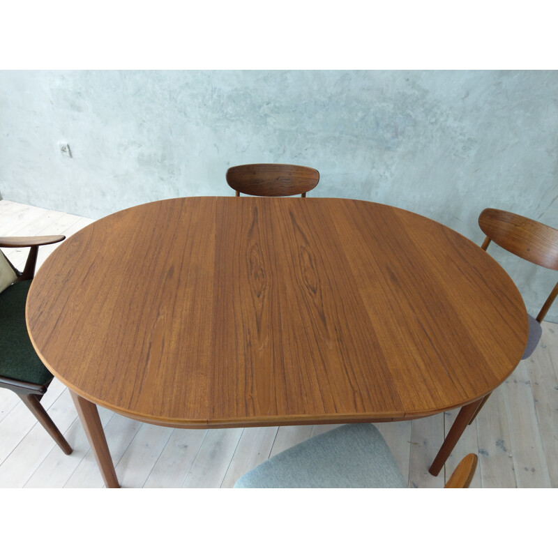 Teak Vintage extension table by Rosengaarden - 1960s