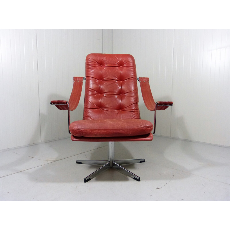 Swivel Vintage Lounge Chair by Geoffrey Harcourt for Artifort - 1960s