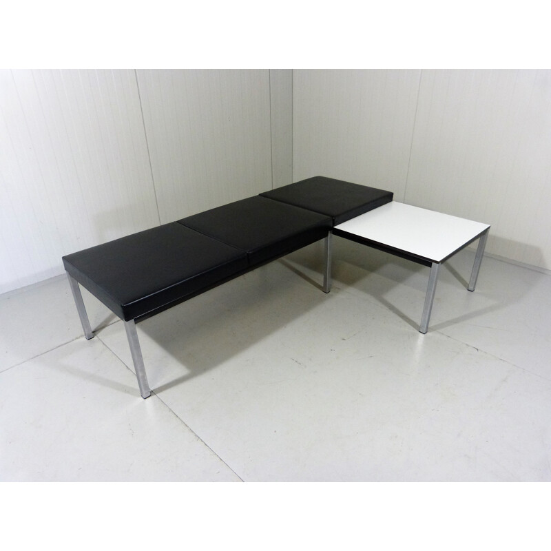 Facet Bench & Table by Friso Kramer for Ahrend De Cirkel - 1970s