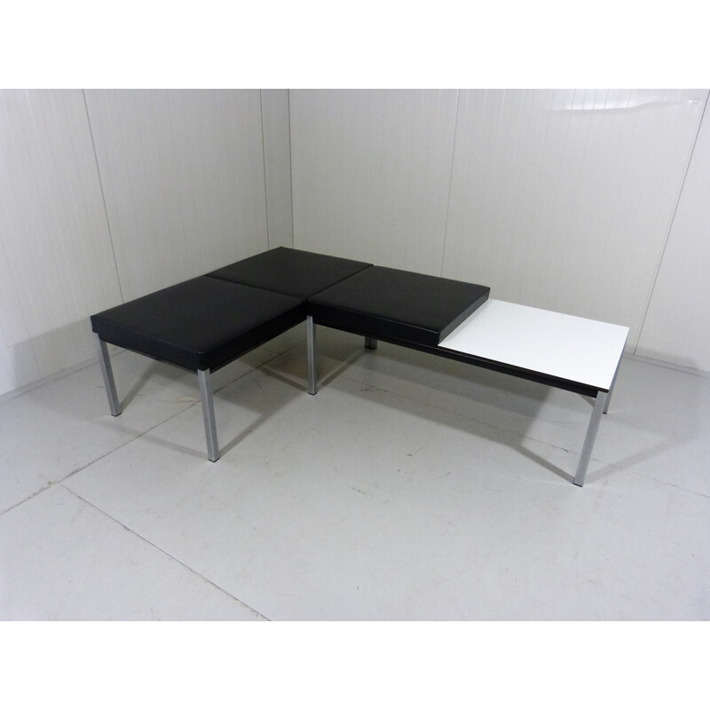 Facet Bench & Table by Friso Kramer for Ahrend De Cirkel - 1970s