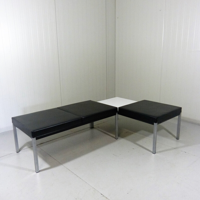 Facet Bench & Table by Friso Kramer for Ahrend De Cirkel - 1970s