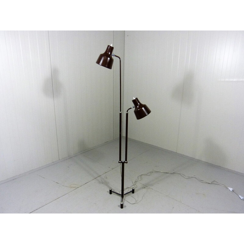 Danish Double Vintage Floor Lamp - 1960s