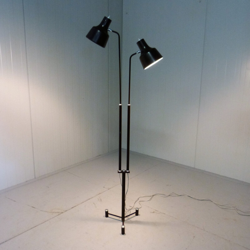 Danish Double Vintage Floor Lamp - 1960s