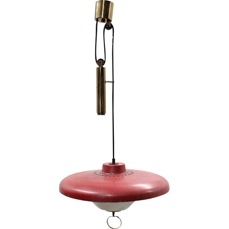 Lampe vintage italienne par Stilnovo - 1950