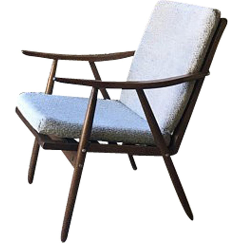 Vintage "Boomerang" armchair for Thonet - 1950s
