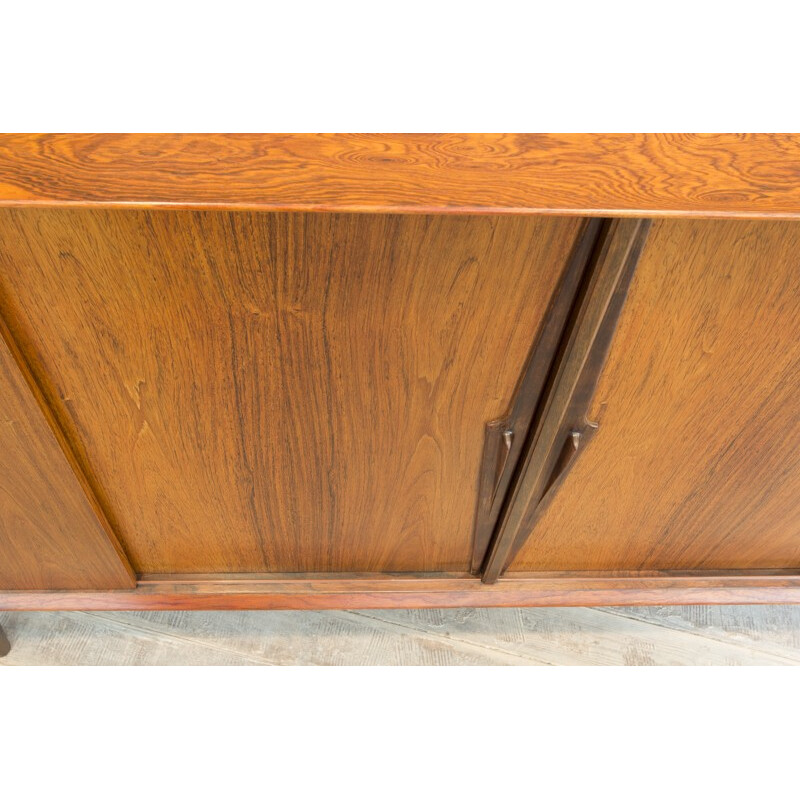 Vintage sideboard in rosewood, Jun OMANN - 1960s