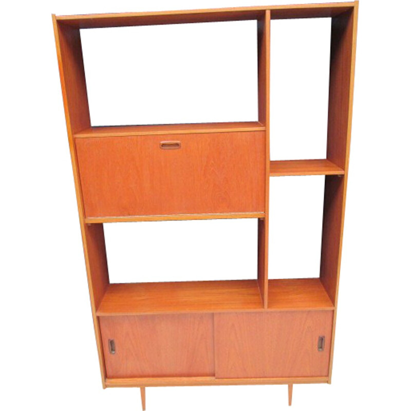 Vintage Library made of teak - 1960s