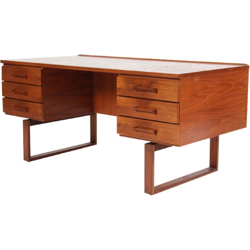 Vintage Office with teak drawers by Kai Kristiansen - 1970s