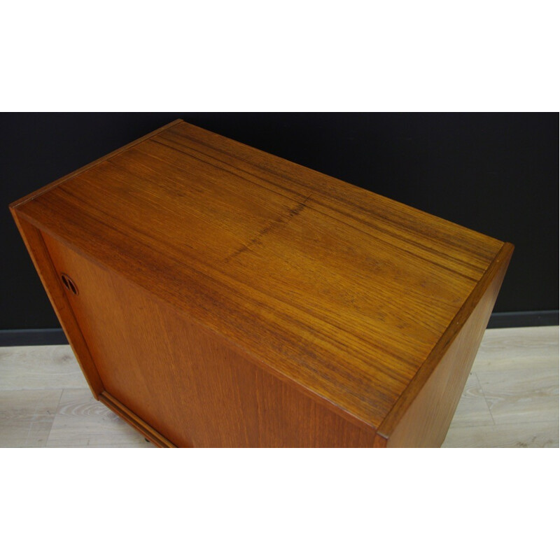 Vintage veneered with teak cabinet - 1960s