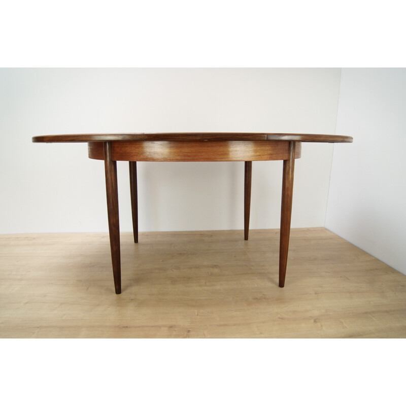 Vintage oval extendable teak dining table by G-Plan for Fresco - 1960s