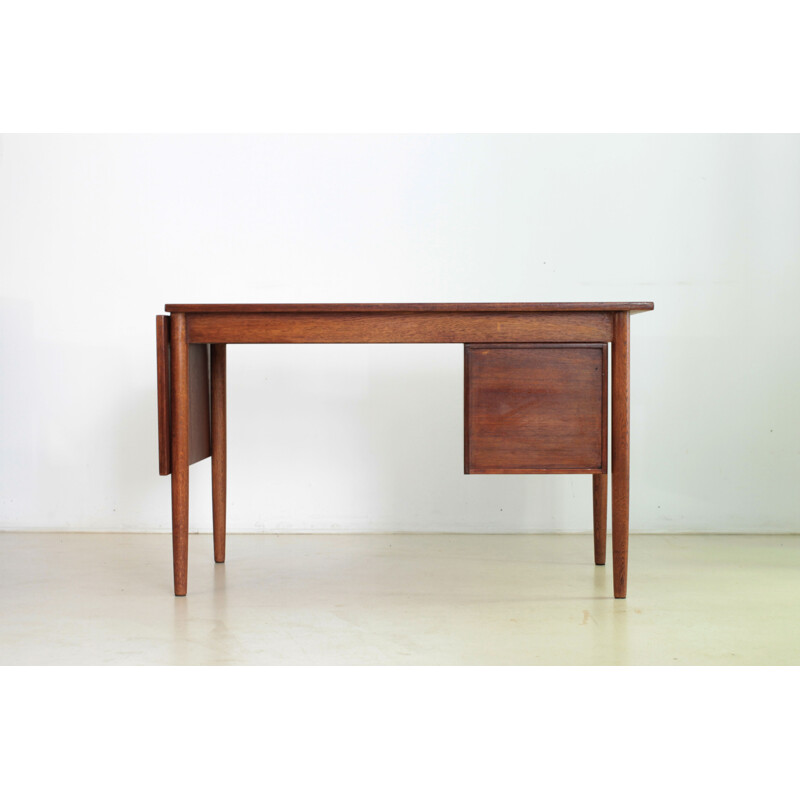 Vintage Danish teak desk by Arne Vodder - 1950s