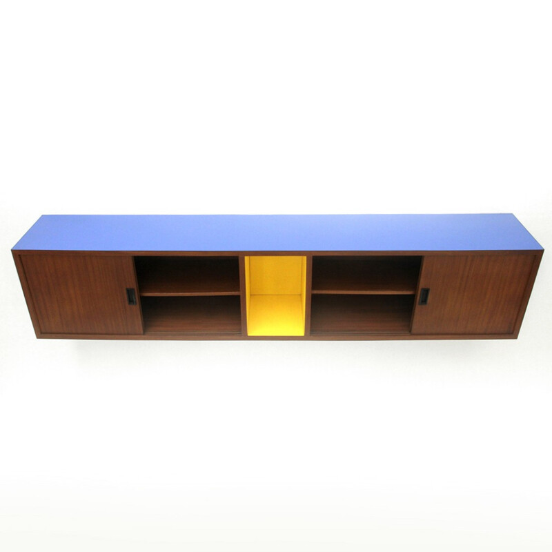 Vintage Italian sideboard in teak and formica - 1960s