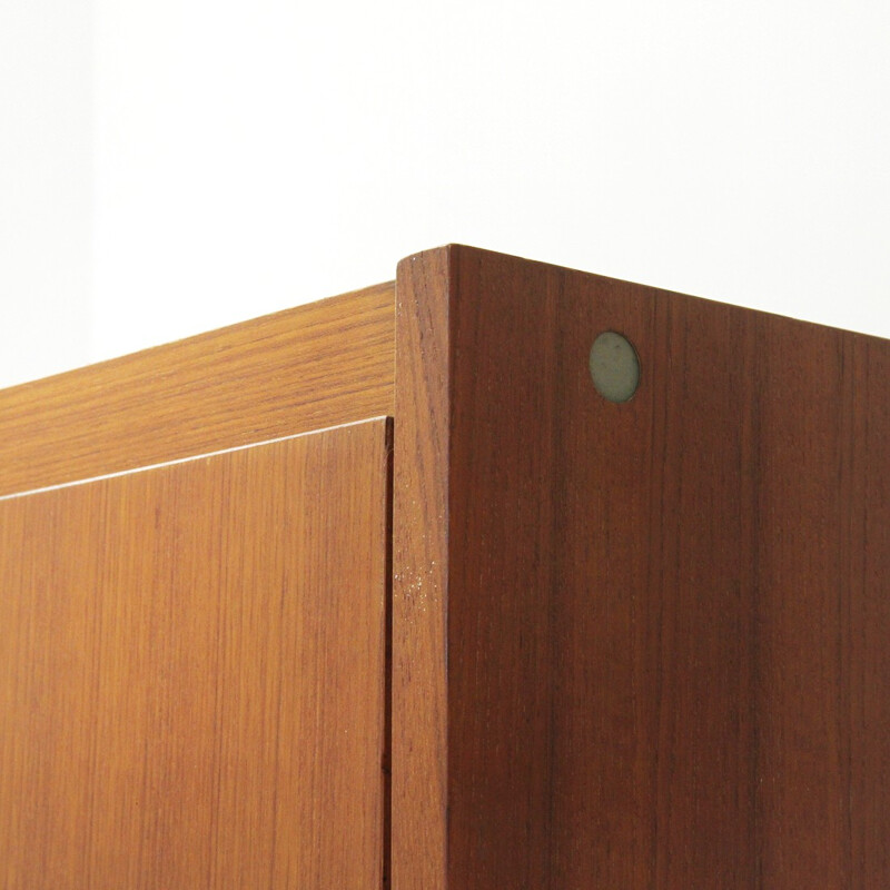 Vintage Italian cabinet in teak by Giorge Coslin - 1960s