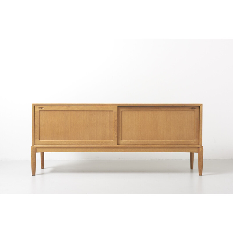 Vintage sideboard in Oak  by H.W.Klein for Bramin - 1960s