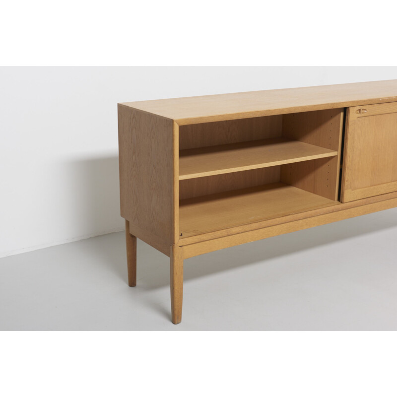 Vintage sideboard in Oak  by H.W.Klein for Bramin - 1960s