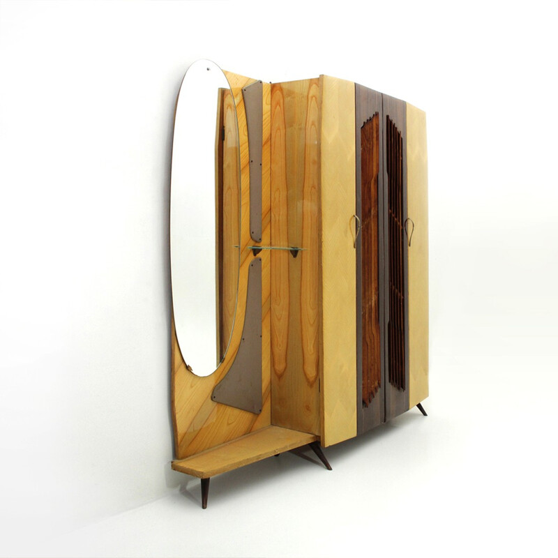 Vintage italian coat hanger armoire - 1950s