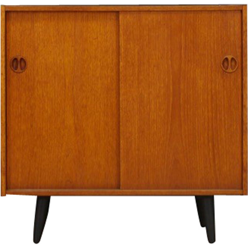 Vintage veneered with teak cabinet - 1960s