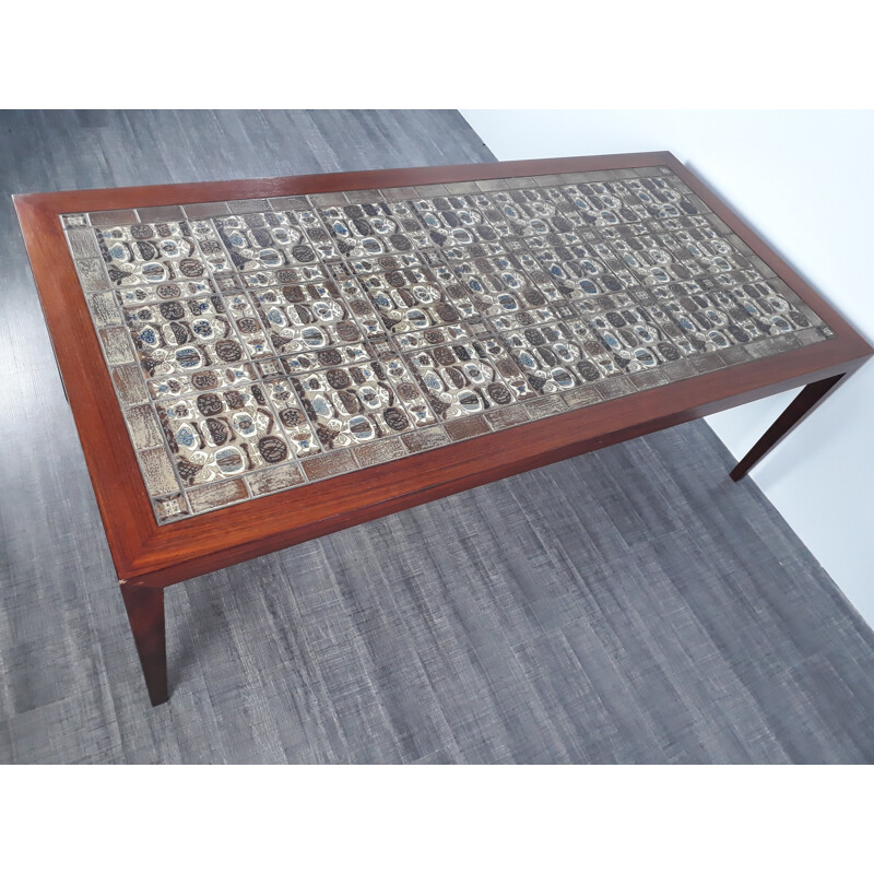 Vintage Coffee Table by Severin Hansen for Haslev Mobelfabrik - 1960s