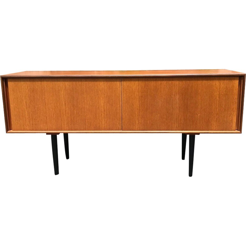 Enfilade scandinave vintage en teck - 1960