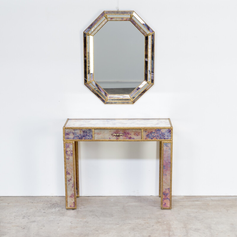 Vintage dressing table with mirror - 1960s