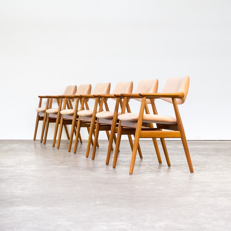 Set of 5 vintage chair by Svend Aage Eriksen for Gløstrup Møbelfabrik - 1960s