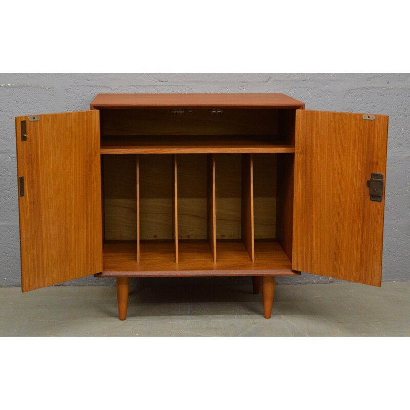 Compact Hi-Fi Cabinet with LP storage - 1970s