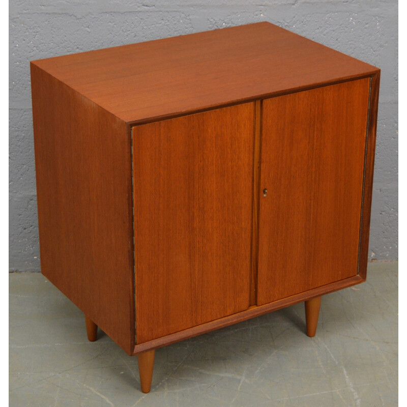 Compact Hi-Fi Cabinet with LP storage - 1970s