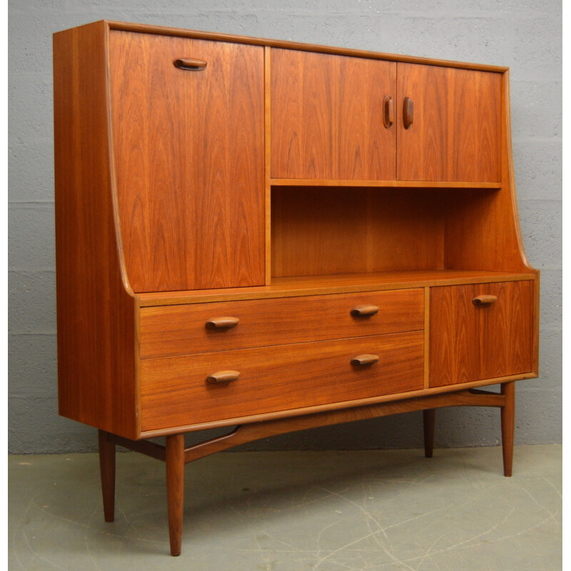 Classic vintage highboard by Victor Wilkins for G Plan - 1960s