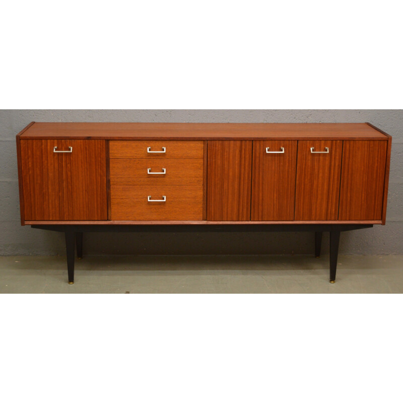 Vintage sideboard in teak by Nathan - 1960s