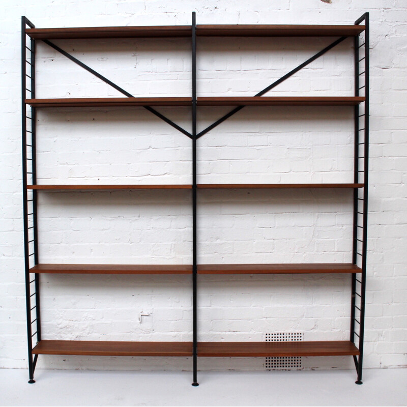 "Ladderax" modular book shelf by Robert Heal for Staples - 1960s