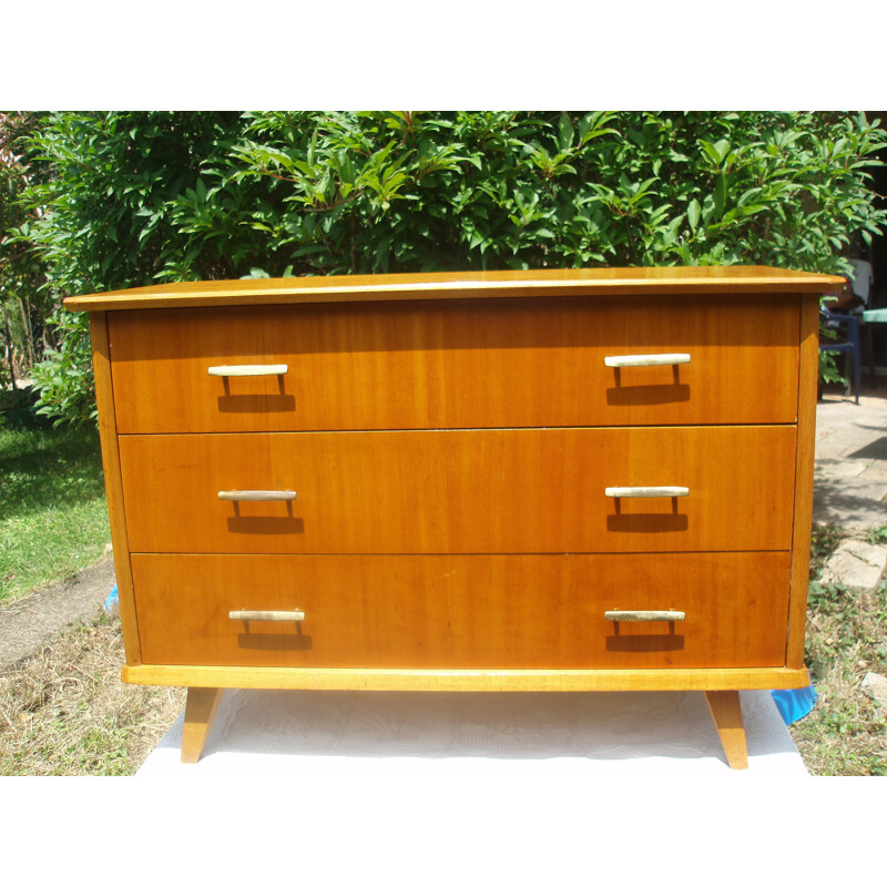 Small vintage 3-Drawer Chest - 1970s