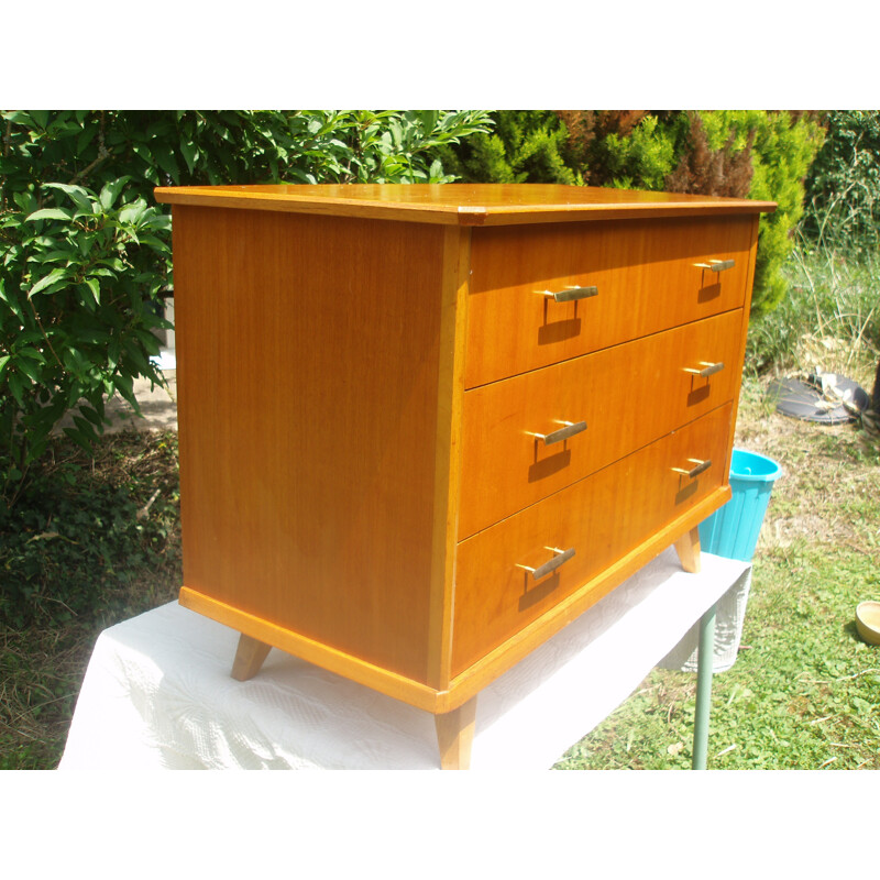 Small vintage 3-Drawer Chest - 1970s