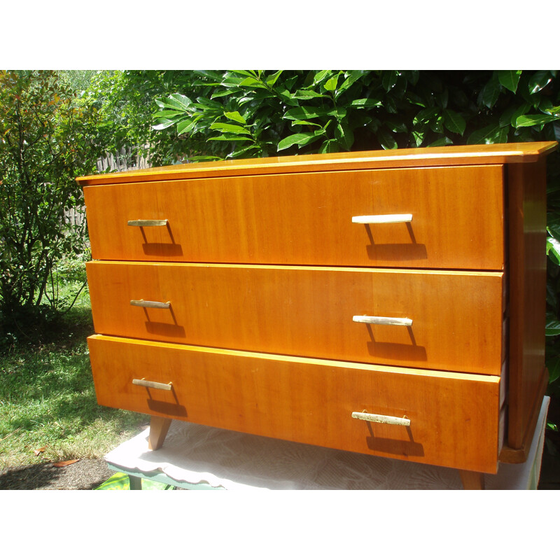 Small vintage 3-Drawer Chest - 1970s