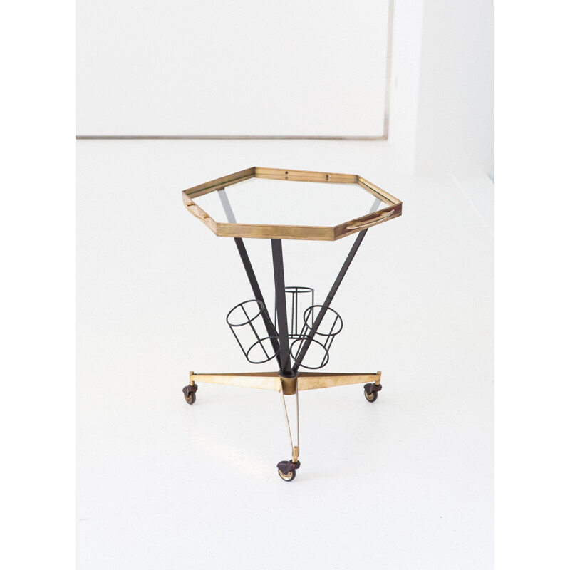 Vintage Italian bar cart trolley - 1950s