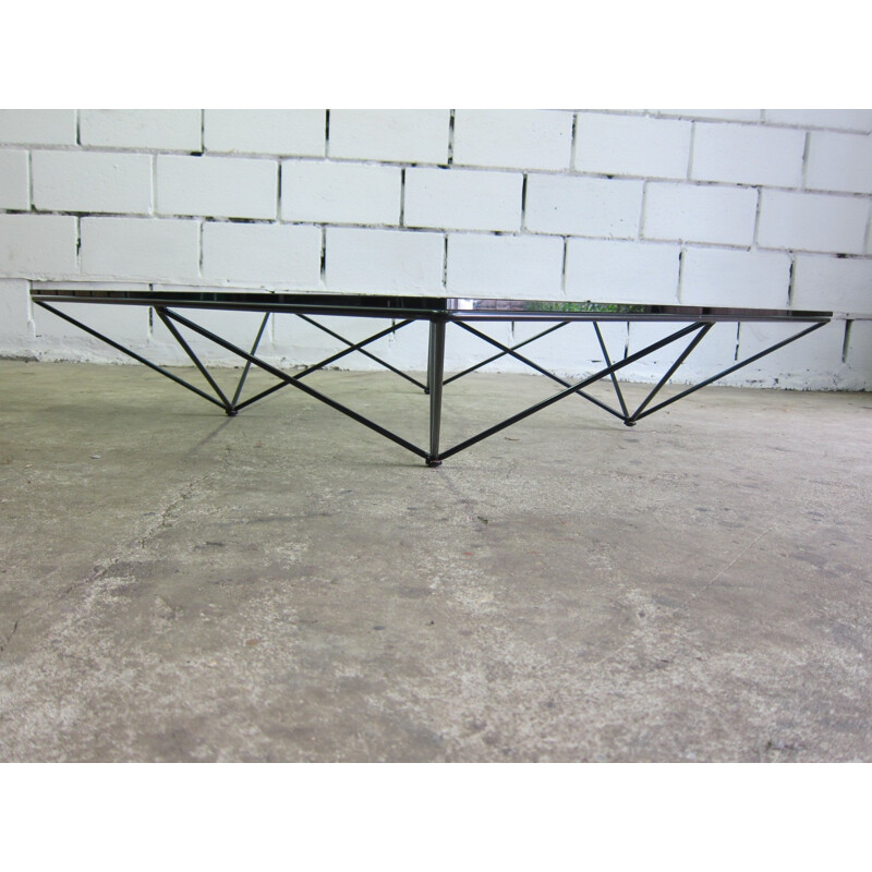 Vintage coffee table B&B italia "Alanda" by Paolo Piva - 1980s