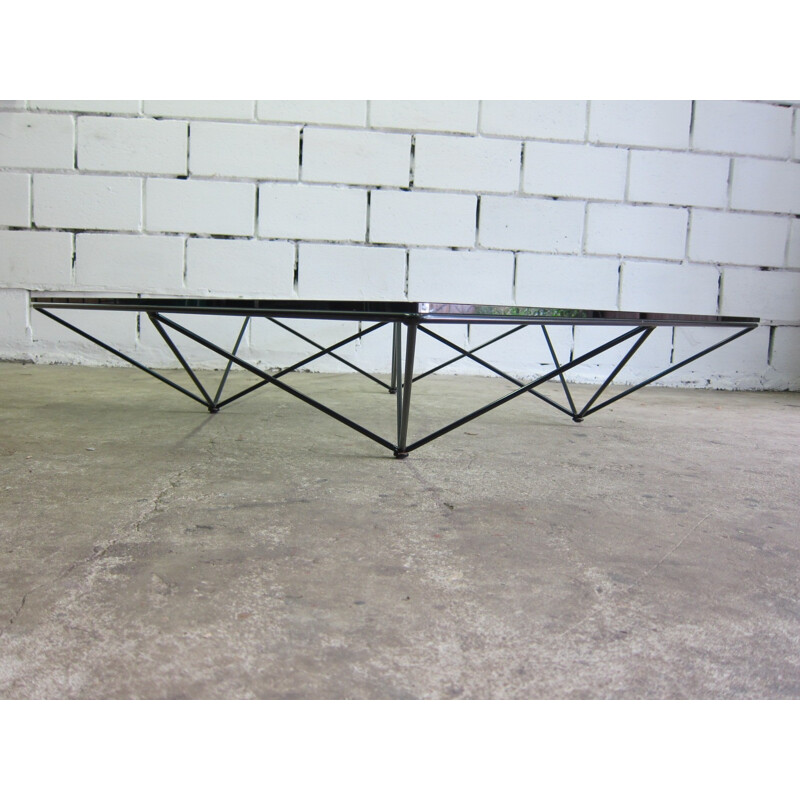 Vintage coffee table B&B italia "Alanda" by Paolo Piva - 1980s