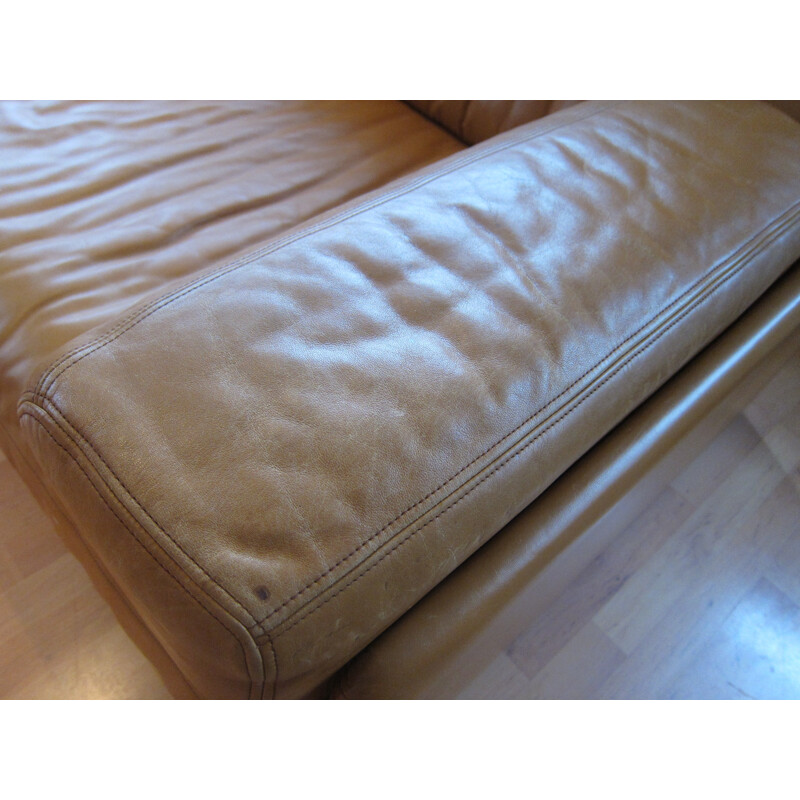 leather Vintage modular sofa De Sede - 1970s