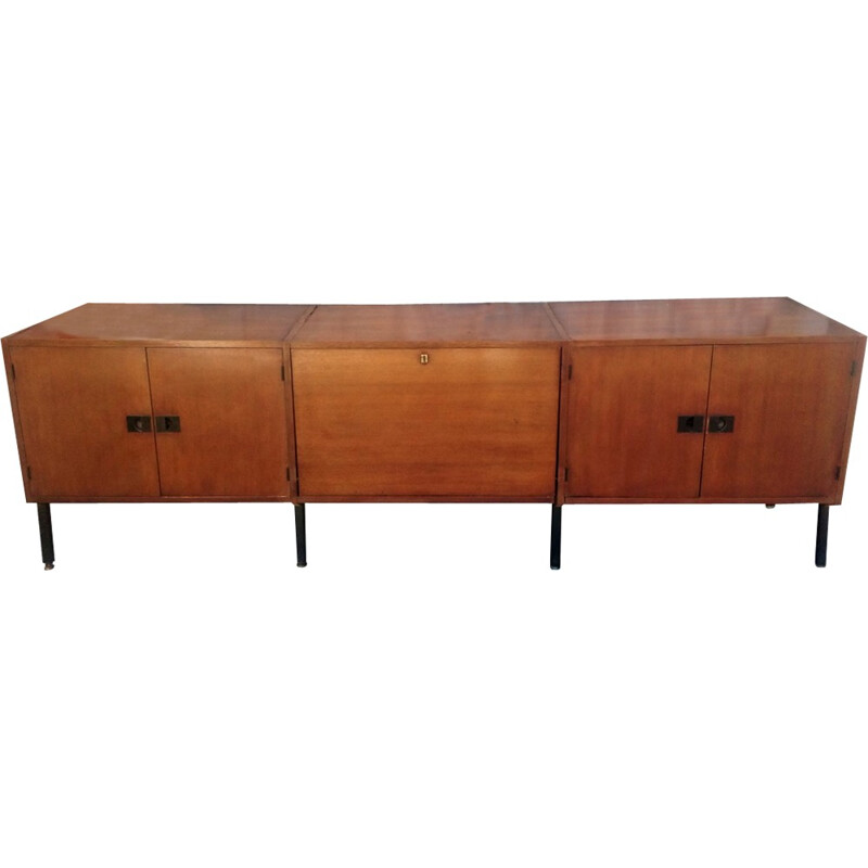 Enfilade vintage de Jean René Caillette par Meubles Charron - 1950