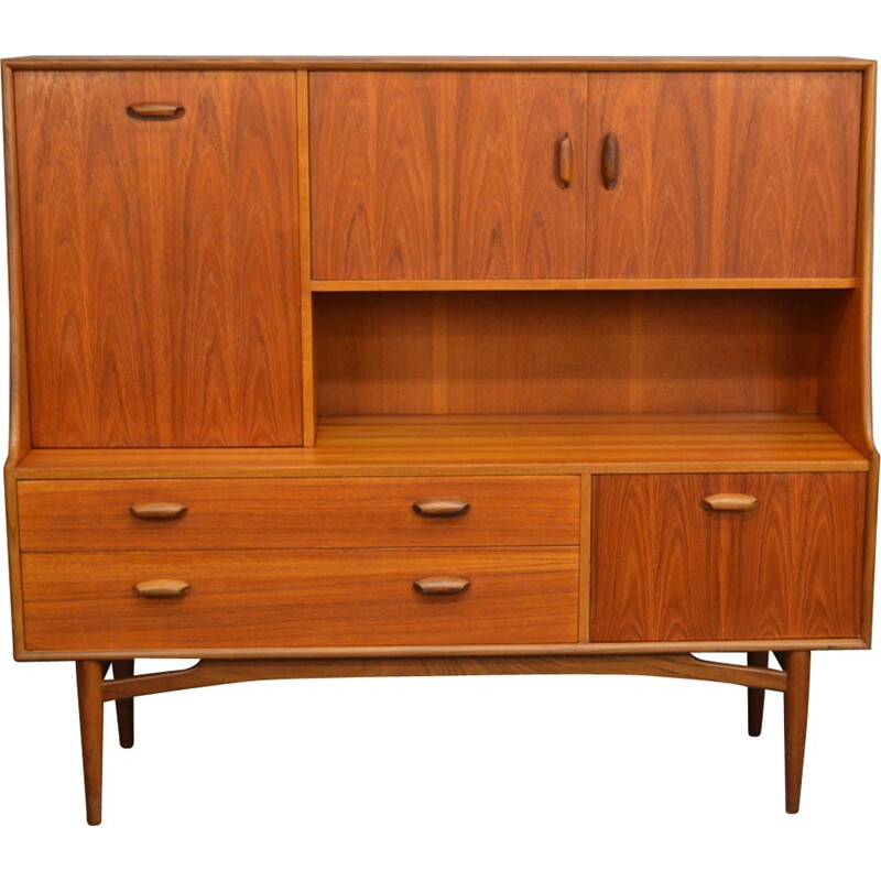 Classic vintage highboard by Victor Wilkins for G Plan - 1960s