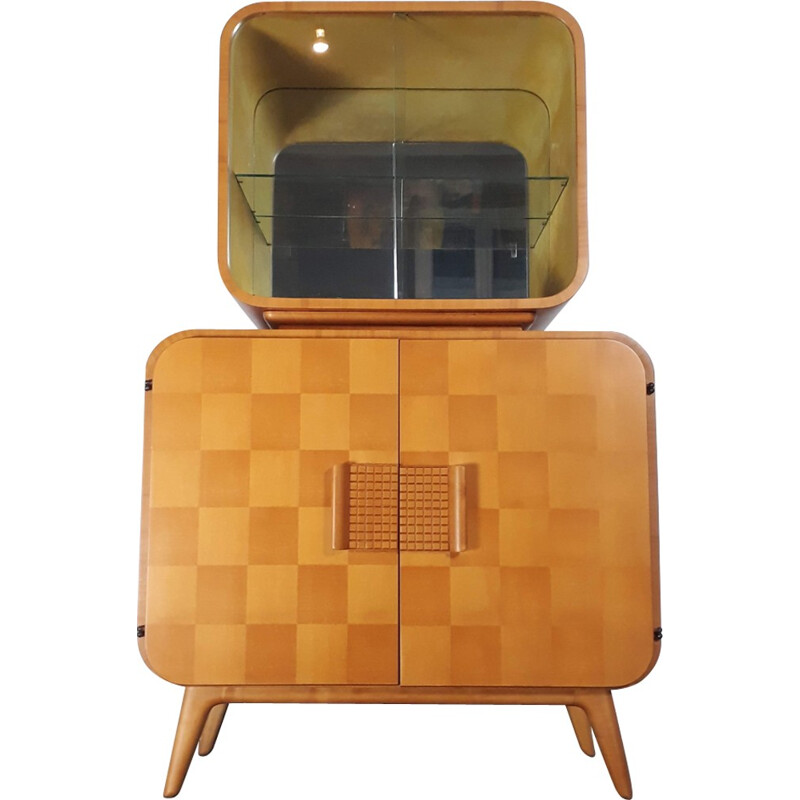 Vintage Atomic-bar by Jindrich Halabala for UP Zavody, Czechoslovakia - 1950s