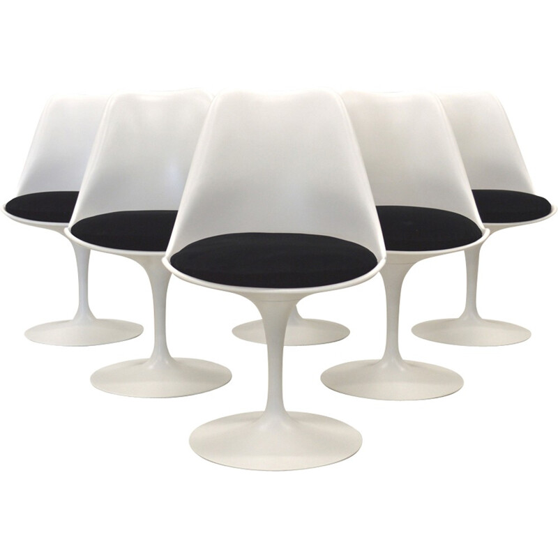 Vintage "Tulipe" dining set by Eero Saarinen for Knoll International - 1970s