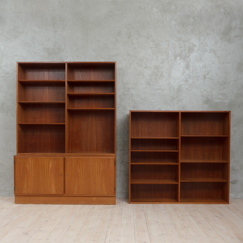 Vintage Large library by Hundevad - 1960s