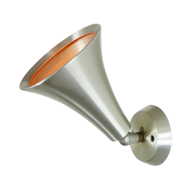 Plafonnier "Trumpet" vintage par Philips Holland - 1950