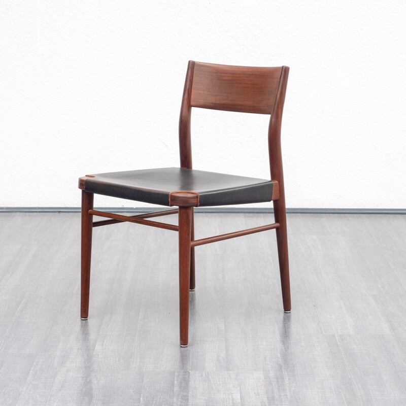 Suite de 4 chaises à repas "3513" vintage par Georg Leowald pour Wilkhahn - 1960