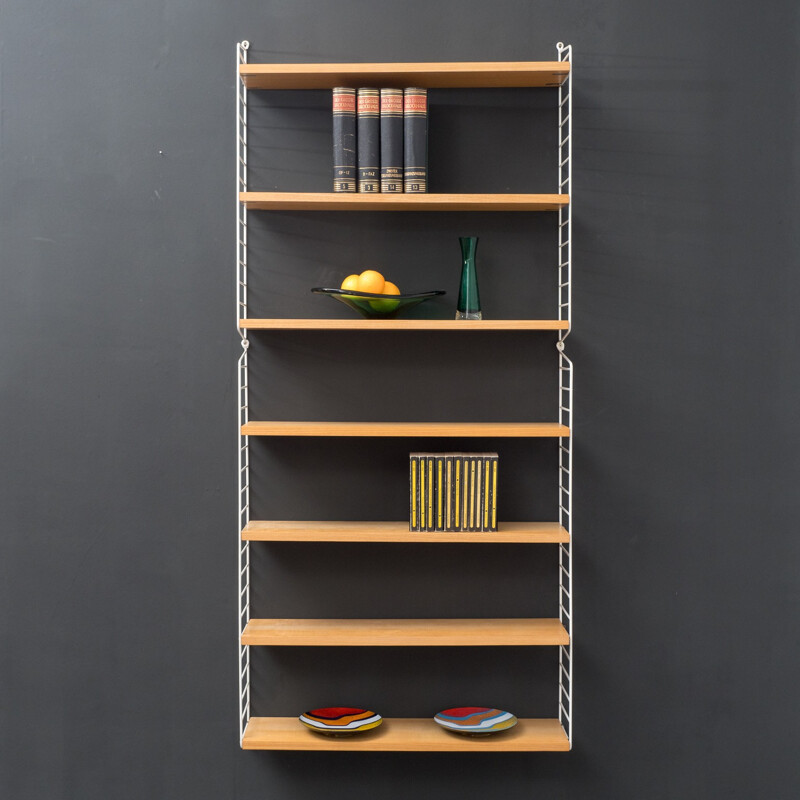 Large Vintage Shelving system by Nisse Strinning - 1950s