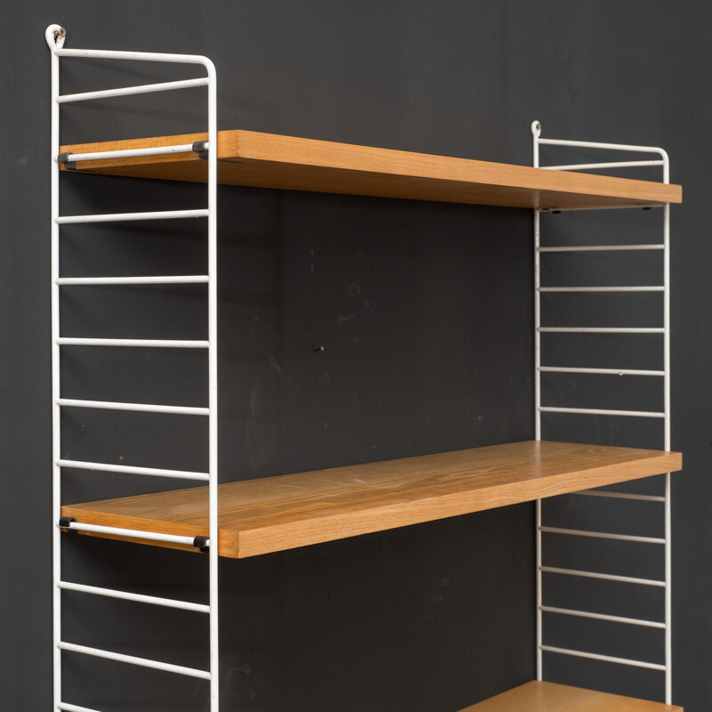 Large Vintage Shelving system by Nisse Strinning - 1950s