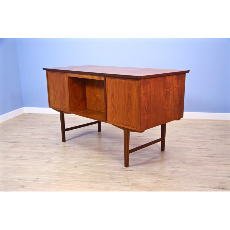 Vintage danish writing desk in teak - 1960s